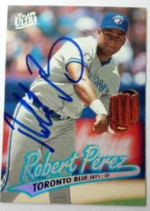Robert Perez Autogramm selten Toronto Blue Jayz - Bild 1 von 1