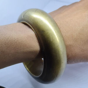 Morocco Sahara Vintage Bangle Bracelet Brass Ethnic Tribal Women's Bracelet - Picture 1 of 4