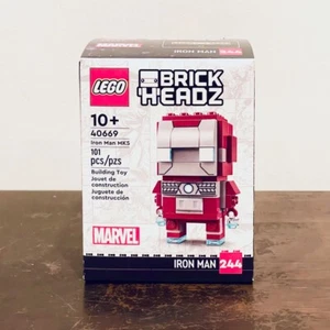 LEGO 40669 Marvel Brickheadz Iron Man MK5 Figure NIB in Hand - Picture 1 of 10