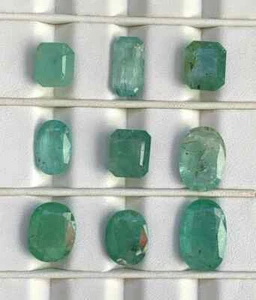 36,95ct Smaragd Lot aus Chitral, Pakistan - Bild 1 von 1