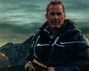 Kevin Costner autographed signed 8x10 photo picture and COA - Imagen 1 de 1