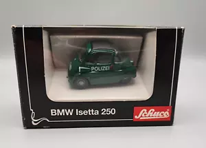 BMW Isetta 250 Polizei grün Schuco 1:43 OVP Modellauto - Bild 1 von 11