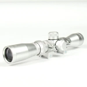 Silver Mosin Nagant 2-7x32 Long Eye Relief Scope Fits Mosin Nagant 1891/30 M39 - Picture 1 of 4