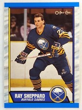 1989-90 O-Pee-Chee #119 Ray Sheppard, Buffalo Sabres