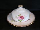 Royal Albert American Beauty Covered Butter Dish Bone China Made in England