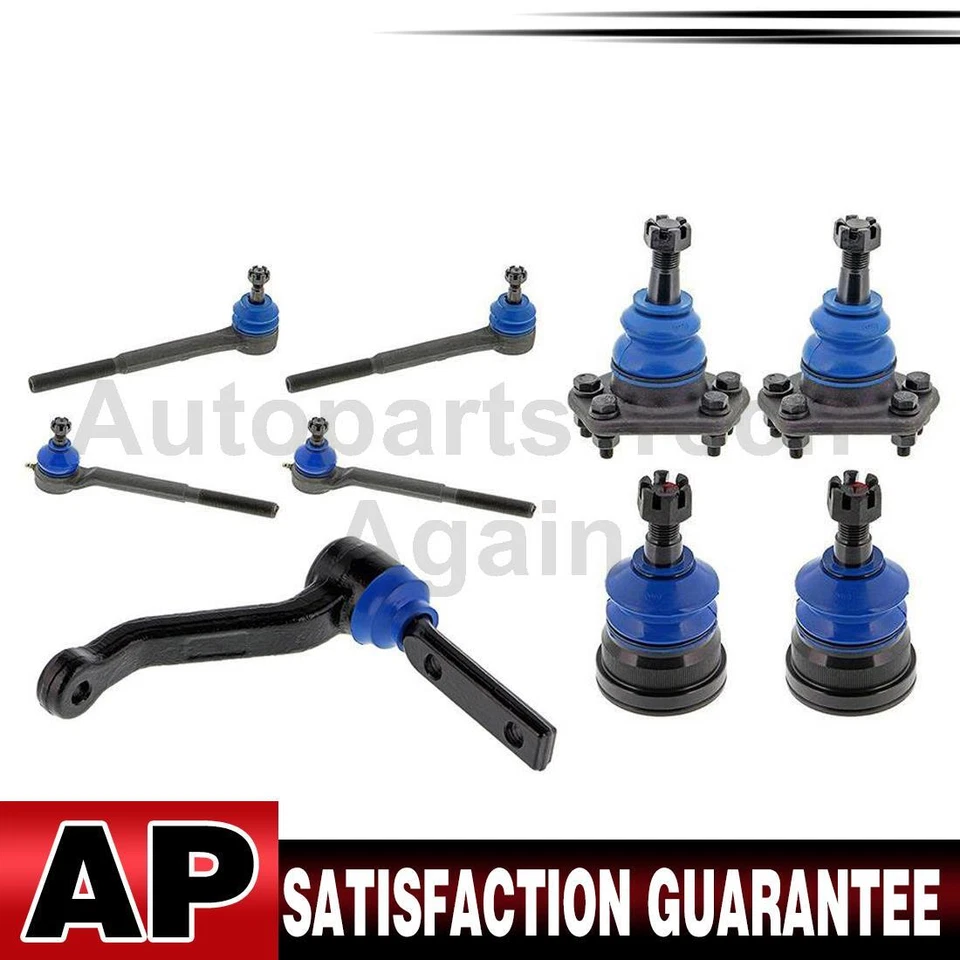 9 rótula de extremo de varilla de amarre de brazo loca delantero Mevotech para Chevrolet Blazer 1995 Foto 1 de 4