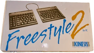 Kinesis Freestyle 2 Split Ergonomische Tastatur USB Verstellbar PC Schwarz KB800PB-US - Bild 1 von 12