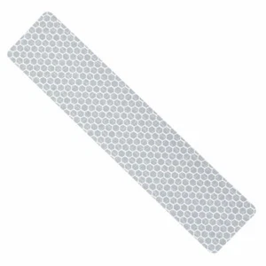 Hillman Silver 1-in White Reflective Vinyl Safety Tape 0.5-ft Model 847336 4Pack - Picture 1 of 12