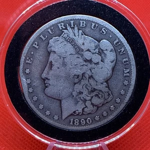 1890-CC Morgan Silber Dollar zirkuliert - Bild 1 von 3