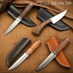 WOW! SUPER MIX LOT CUSTOM MADE D2 TOOL STEEL , PUUKKO KNIVES & SKINNER, HUNTING - Picture 1 of 10