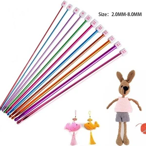 High Quality Crochet Hooks Tunisian Afghan Needles Aluminum 10.6\"inch - Picture 1 of 34