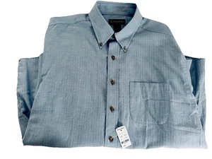 Camisa Brooks Brothers Milano Fit para hombre XL algodón azul - Imagen 1 de 8
