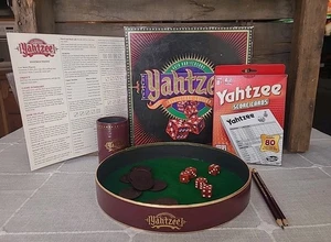 Yahtzee 40TH Anniversary Collectors Edition 1995 Milton Bradley - 100% Complete - Picture 1 of 16