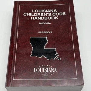 Louisiana Children's Code Handbook, 2023-2024 Ex-Library - Picture 1 of 8