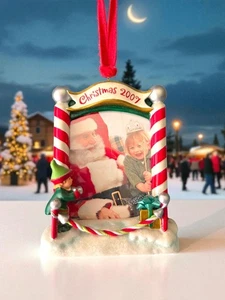 Hallmark Christmas 2007 Santa and Me ornament - Picture 1 of 9