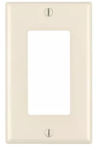 (5 Stück) *NEU* Dekorateur 1-Gang Wandplatte Abdeckung Mandel Decora Lexan Posten GFCI - Bild 1 von 1
