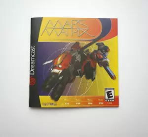Mars Matrix dreamcast manual ONLY READ DESCRIPTION - Picture 1 of 5