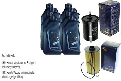 Inspektionspaket für BMW 8L 5W-30 Twin Power Turbo + SCT Filterpaket 10980891 - Bild 1 von 4