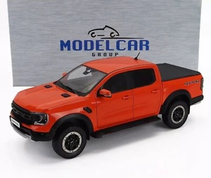 Ford Ranger Raptor Pick-Up 2022 Red/Orange 1:18 Scale Model Car Group MCG18456 - Picture 1 of 6