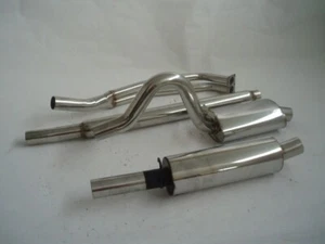 Sistema de escape deportivo de acero inoxidable Friedrich Motorsport talla A para Opel Ascona B, 1,9l 5 - Imagen 1 de 1
