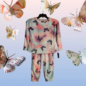 Girls Cuddle Duds Fleece w/Butterflies Size M (7-8) Reg. $40.00 - Picture 1 of 3