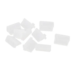 Port USB-Housse en Silicone Anti-poussière pour prise femelle 10Pcs Transparent - Photo 1 sur 1