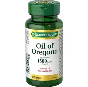 Nature's Bounty Oil of Oregano Supplement Antioxidants 1500mg Health 90 pcs NEW - Picture 1 of 3
