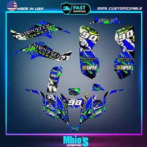 LTZ 400 Suzuki Wrap Grafik Aufkleber Kit Decals ATV Quad 2003 - 2008 kfx 400 - Picture 1 of 9