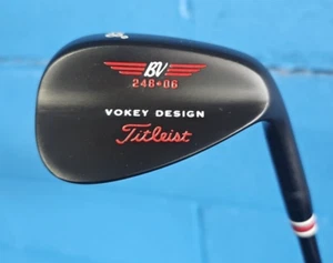 VOKEY 248-06 BLACK NITRIDE 48° PITCHING WEDGE SPINE ALIGNED CUSTOM BLACK S300 - Picture 1 of 5