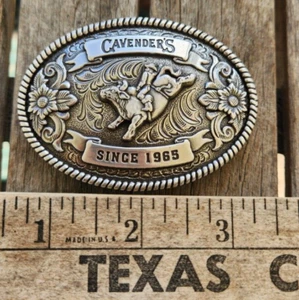 Cavendar's Youth Bull Rider Belt Buckle Western Rodeo - Picture 1 of 2