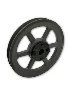 "FUNDA DE POLEA DE MOTOR ELÉCTRICO DE HIERRO FUNDIDO 11,25" 1 RANURA ÚNICA PARA CORREA B, BX, 5L - Imagen 1 de 6