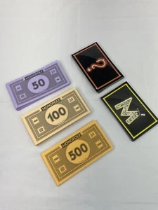 Monopoly Empire Gioco Pezzi di Ricambio Ricambi Money Stack Fatture Contanti + Chance - Foto 1 di 2
