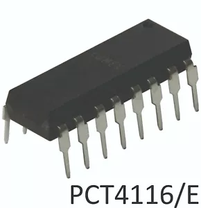 PCT4116/E Optoisolator Transistor QTY 1,450 = 5000Vrms 4 Ch 16-DIP NEW in Tubes - Picture 1 of 1