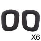 6 Pair Ear Pads Cushions Covers For Logitech G35 G930