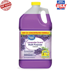 128oz Lavender Multi-Purpose Cleaner Concentrated Degreaser Hard Surface Cleaner - Picture 1 of 5