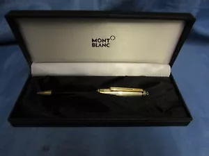 Mont Blanc Meisterstuck Solitaire Ballpoint 925 Marked Silver Pen in Case - Picture 1 of 10