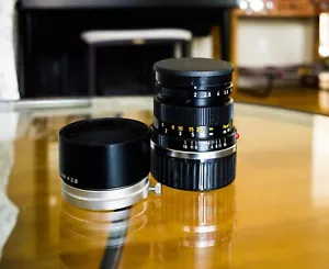 Leica 50mm f2 Summicron M V3 (Black) Clean - Picture 1 of 5