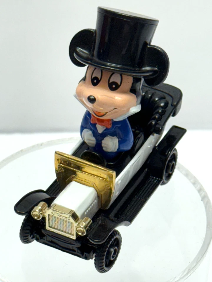Mickey Mouse con sombrero de copa-blanco modelo T Ford DSNY 2.5" RARO-DE COLECCIÓN-COLECCIONABLE Foto 1 de 4