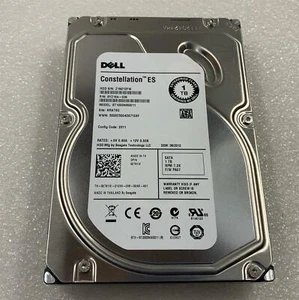 Dell Seagate Consatellation Es ST1000NM0011 HDD Festplatte 1TB 1000GB SATA - Picture 1 of 4