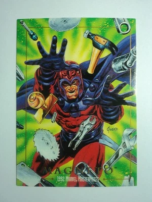 1992 MARVEL MASTERPIECES - BASE CARD # 49 - MAGNETO - Image 1 of 4