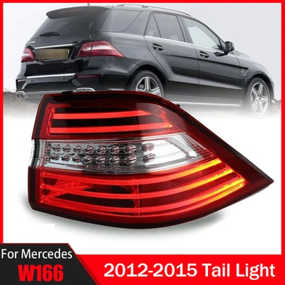 Right Outer Side LED Tail Light For Mercedes Benz 2012-2015 W166 ML350 ML550 NEW - Image 1 of 4