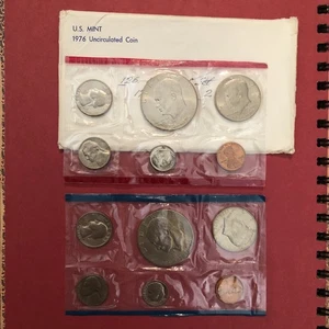 1976 US Mint Uncirculated Coin Set P&D OGP - Picture 1 of 2