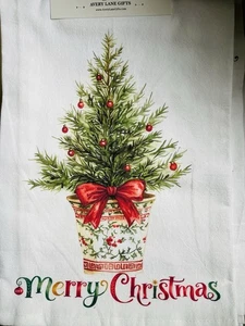 Avery Lane Mehlsack Geschirrtücher - Frohe Weihnachten - Bild 1 von 2