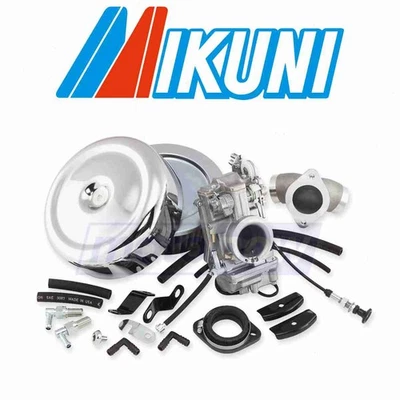 Mikuni HSR45 Carburetor Total Kit for 2004-2006 Harley Davidson FLHRS Road mc Foto 1 de 4