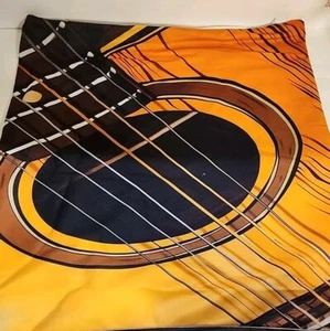 Guitar Throw Pillow Cover, Fun, Musical Decor - Picture 1 of 5