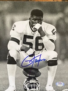 Lawrence Taylor Signed 8x10 Photo Autographed New York Giants PSA COA - Picture 1 of 3