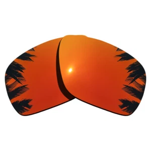Lentes de repuesto espejadas naranja rojo para Oakley Breadbox polarizadas antiarañazos - Imagen 1 de 4