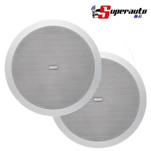 INDIANA LINE RD 280 Coppia Diffusori incasso soffitto Altoparlante Casse Bianco - Foto 1 di 1