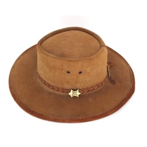 BC HATS Australian Outback Bush Hats Leather Hat Size XS - Picture 1 of 3