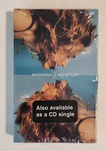 Madonna - Ray of Light Cassette Tape Single (1998, Maverick) NEW SEALED - Picture 1 of 6